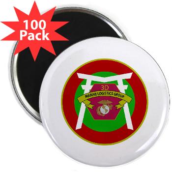 3MLG - M01 - 01 - 3rd Marine Logistics Group - 2.25" Magnet (100 pack) - Click Image to Close